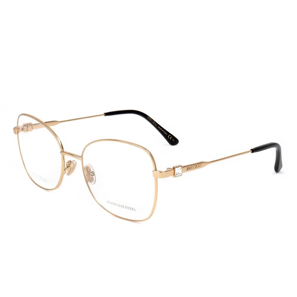 Jimmy Choo Eyewear Butterfly Frame Glasses